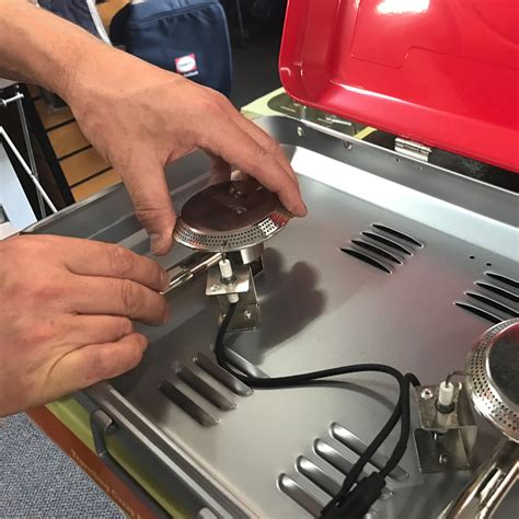 how to clean gas jets on camping stove